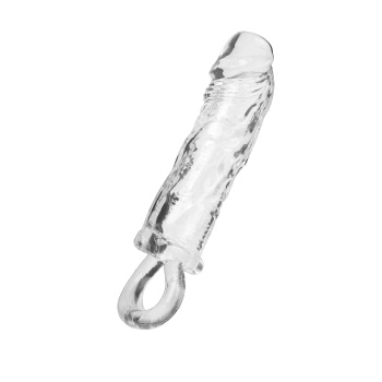 ToyFa XLover Increase+ Büyüteç başlığı, Halka ile, TPE, transparan, 14 cm
