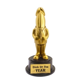Dick Of The Year – Esprili Masaüstü Ödül Heykeli Model 1