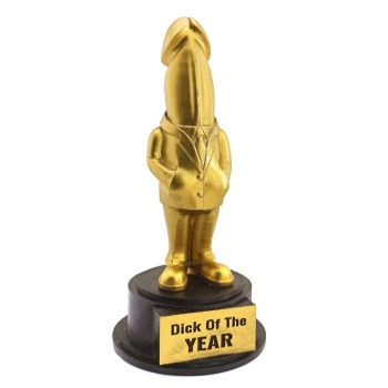 Dick Of The Year – Esprili Masaüstü Ödül Heykeli Model 2