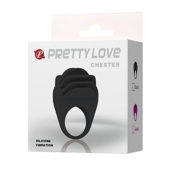 Censan Chester Titreşimli Silikon Penis Halkası