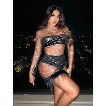 BÜYÜK BEDEN ELBİSE TÜYLÜ