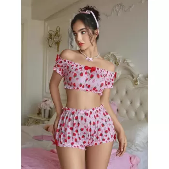 ÇİLEKLİ BUSTİYER TAKIMI