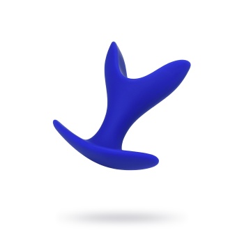 ToDo by Toyfa Bloom genişleyen anal Kılıf, silikon, mavi, 8,5 cm, Ø 4,5 cm