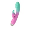 Flovetta Orchid G Noktası ve Klitoral Uyarıcı Silikon Vibratör – Mint Pembe, 21 cm