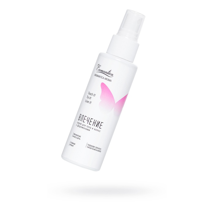 Eromantica Cazibe için vücut ve saç spreyi, 110 ml