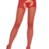 Özel Bölgesi Açık Kırmızı Fantazi Külotlu Çorap TM2035