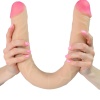 Lovetoy Neoskin Realistik Çift Taraflı Dildo, çap 51 mm, toplam uzunluk 555 mm