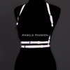 Karanlıkta Yansıyan - Reflektörlü Göğüs Harness, Parti Harness, Elbise Aksesuar - APFT205