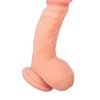 RealStick Elite Oliver Dildo, TPR, Şeffaf, 18,5 cm