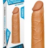 Censan Add 1&quot; Pleasure X Tender Penis Sleeve Brown
