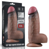Censan 9.5 İnç Dual Layered Silicone Cock XXL