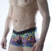 Erkek Renkli Desenli Boxer