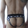 Erkek Fantezi Küp Desenli Jockstrap