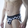 Erkek Küp Desenli Fantezi Jockstrap