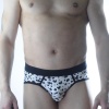Erkek Desenli Fantezi Jockstrap İç Çamaşırı