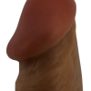 Gerçekçi Testisli Melez Dildo 18 cm
