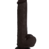 Censan Ultra Gerçekçi 24 Cm Brown Melez Kıkırdaklı Dildo