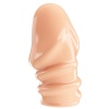 Censan Jeremy Geciktirici ve Sertleştirici TPR Penis Kılıfı Ten Rengi