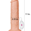 Censan 11 İnç Realistic Long Vibrating Dildo