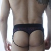 Erkek Daire Desenli Fantezi Jockstrap