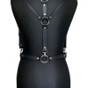 Seksi Deri Omuzdan Baglamalı Göğüs Harness - APFT916