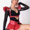 Deri Elbise Harness, Mini Deri Etek, Deri Elbise Etek Harness - APFT1001