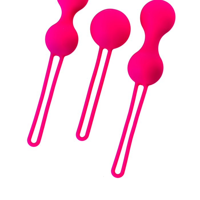 A-Toys by TOYFA Redvil Vajinal Top Seti, silikon, pembe, 16,5 cm