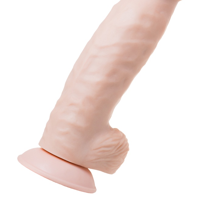 LoveToy Realistik Dev Dildo, TPE, Ten, 26 cm, Ø 7,5 cm