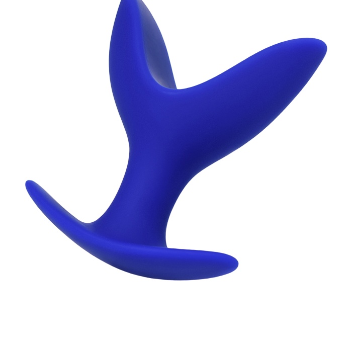 ToDo by Toyfa Bloom genişleyen anal Kılıf, silikon, mavi, 9 cm, Ø 6,5 cm