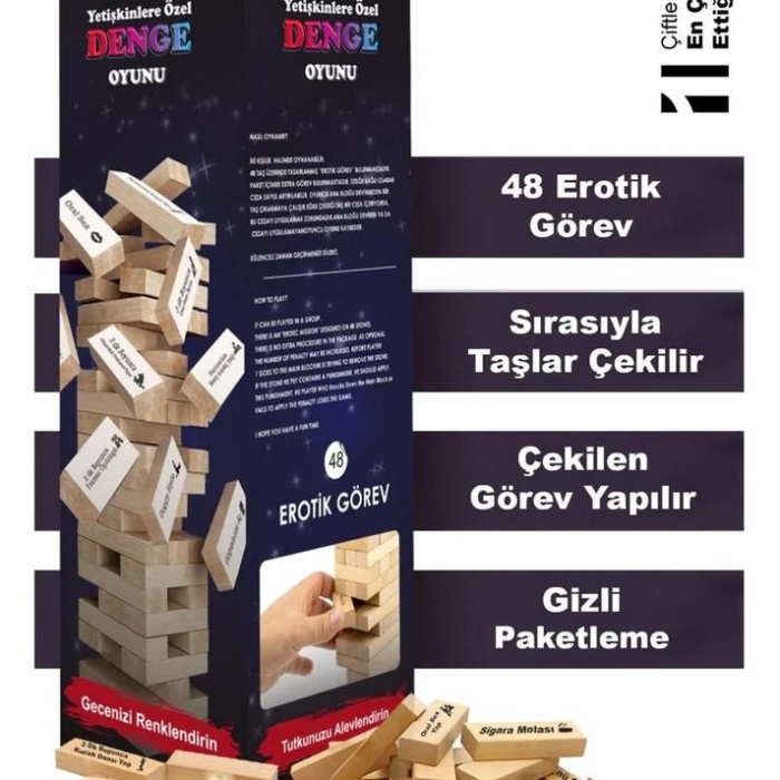 Yetişkin Jenga Oyunu