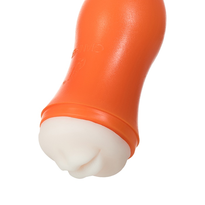 A-Toys by TOYFA Nilla Masturbator, Ağız, TPE, Turuncu, 14 cm