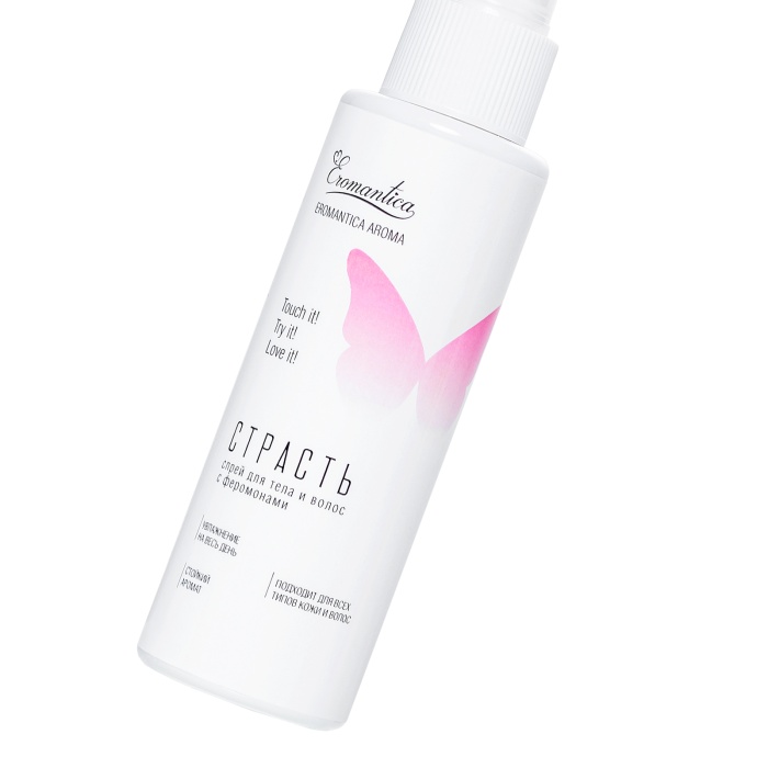 Eromantica Tutku için vücut ve saç spreyi, 110 ml