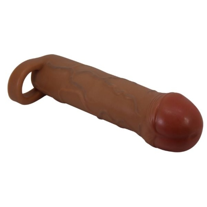 Censan Bunion Gerçek Hissiyatlı Uzatıcı Penis Kılıfı Brown