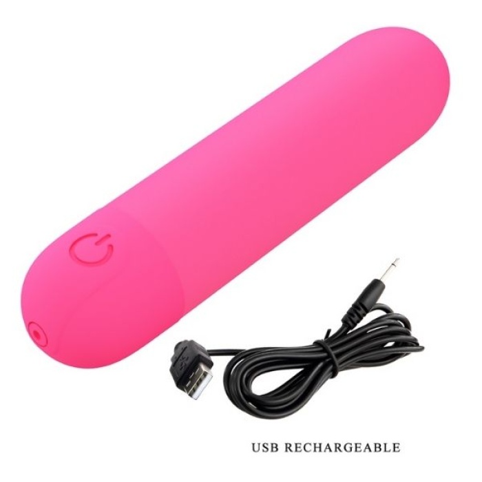 Censan Stefan Mini Massager Bullet Vibratör Kırmızı