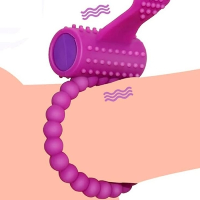 Censan Naughty Play Titreşimli Penis Halkası