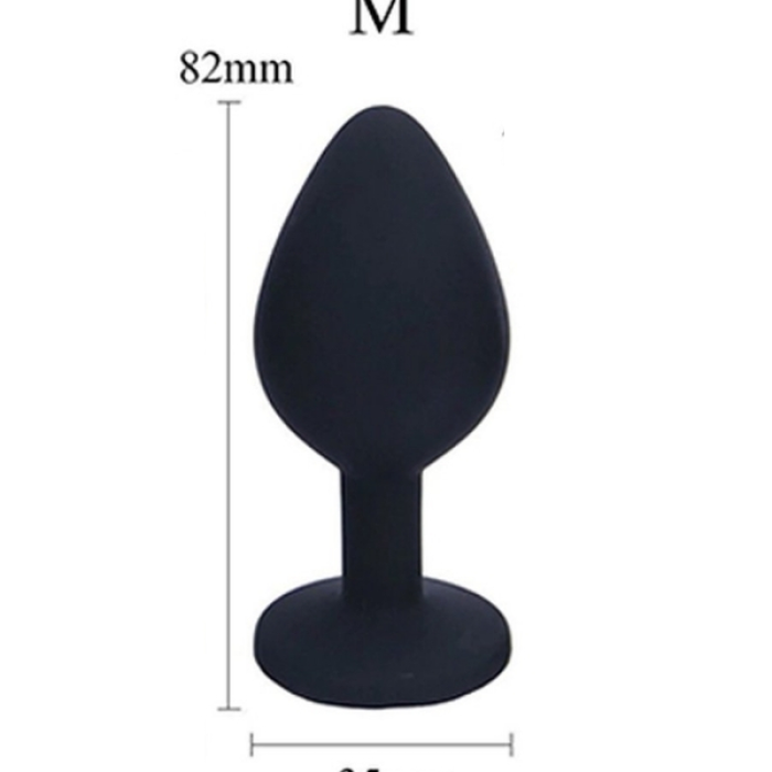 Censan Silikon Anal Tıkaç M Boy