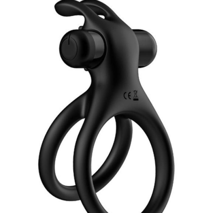 Censan Çift Halkalı Manyetik Şarjlı Penis ve Testis Halkası – Klitoris Uyarıcılı, Suya Dayanıklı, Çiftler İçin Tasarlanmış Titreşimli Model