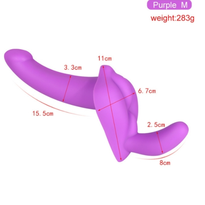 Censan Çift Uçlu Ayarlanabilir Strapon