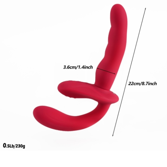 L-Join Strapless Vibratör – 10 Farklı Titreşim Modu, Uzaktan Kumandalı, Şarjlı G Nokta Uyarıcılı Tasarım