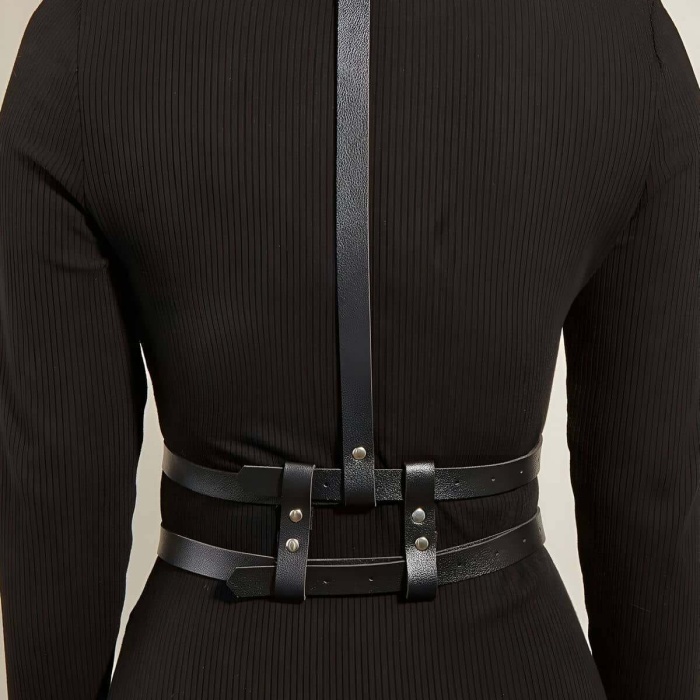 Omuzdan Askılı Delden İki Sıralı Kemer Harness - APFT941