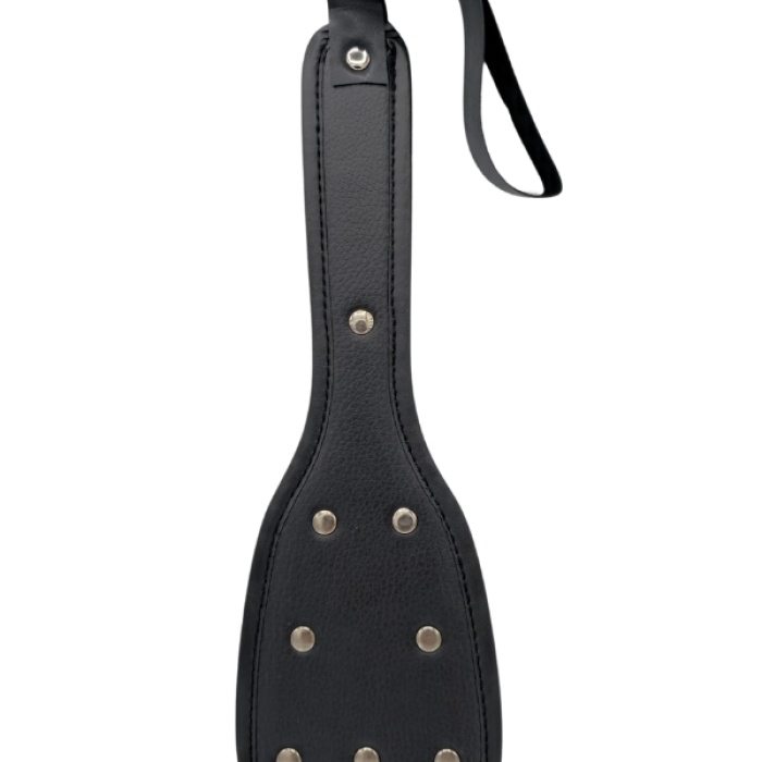 Censan Siyah Deri Şaplak