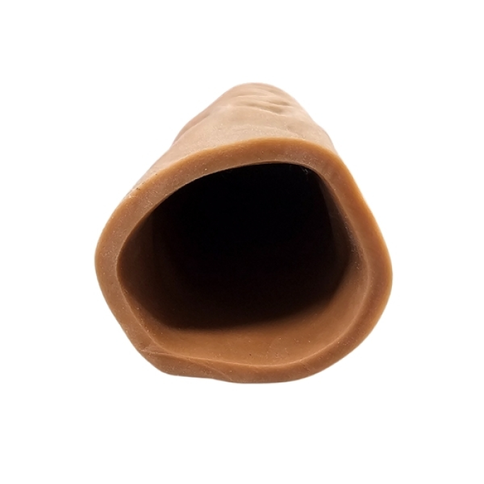 Gerçekçi Melez Penis Kılıfı Et Dokusunda 17 cm