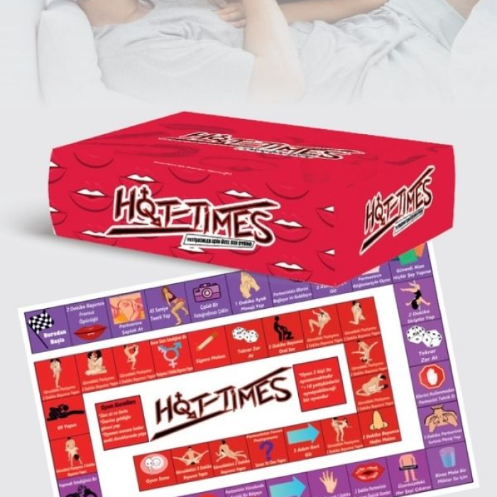 Hot Times Yetişkinlere Özel Cinsel İlişki Yatak Kutu Oyunu