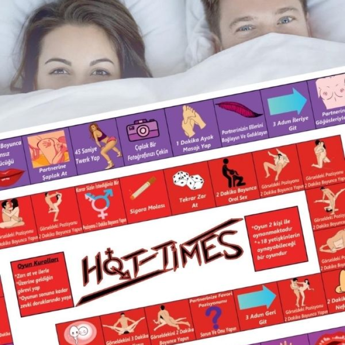 Hot Times Yetişkinlere Özel Cinsel İlişki Yatak Kutu Oyunu