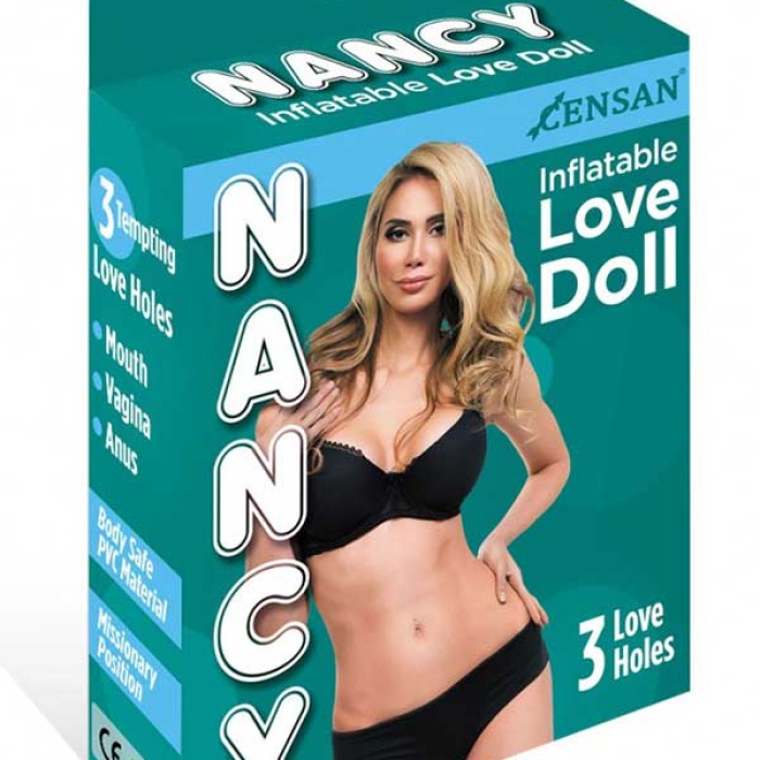 Censan Nancy Love Doll 3 İşlevli Şişme Bebek