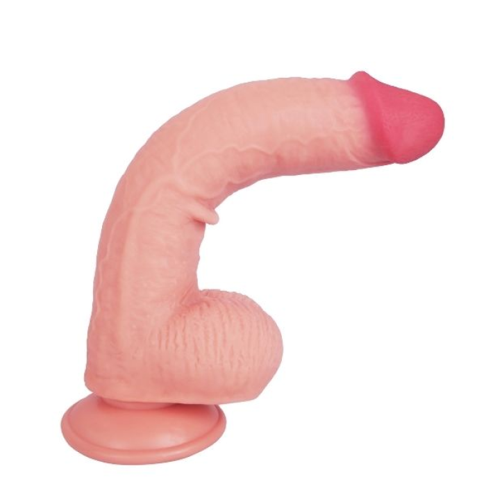 Censan Ultra Gerçekçi 24 Cm Kıkırdaklı Dildo