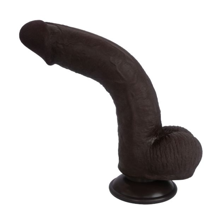 Censan Ultra Gerçekçi 24 Cm Brown Melez Kıkırdaklı Dildo