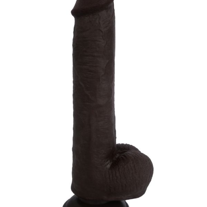 Censan Ultra Gerçekçi 24 Cm Brown Melez Kıkırdaklı Dildo