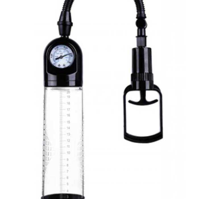 Penextender Gauge Pump Göstergeli Penis Pompası
