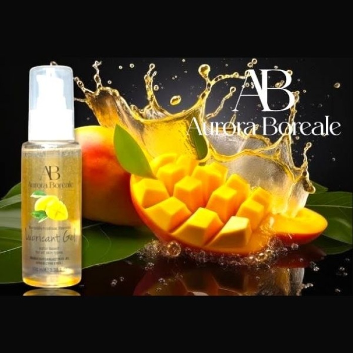 Aurora Boreale Mango &amp; Afrodizyak Aromalı Kayganlaştırıcı Jel 100 ML